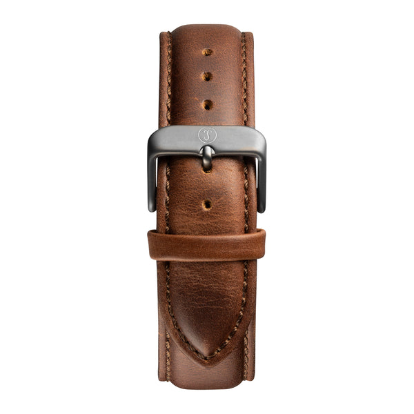 22MM - Brown - Leather