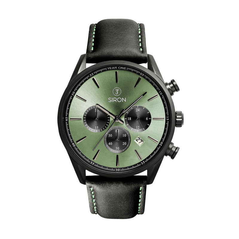 YEAR ONE | SUPERIOR CHRONO - Frozen Mint  – LEATHER.